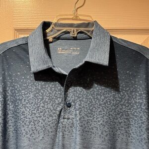 Under Armour Men’s Slate Blue Heather Performance Polo